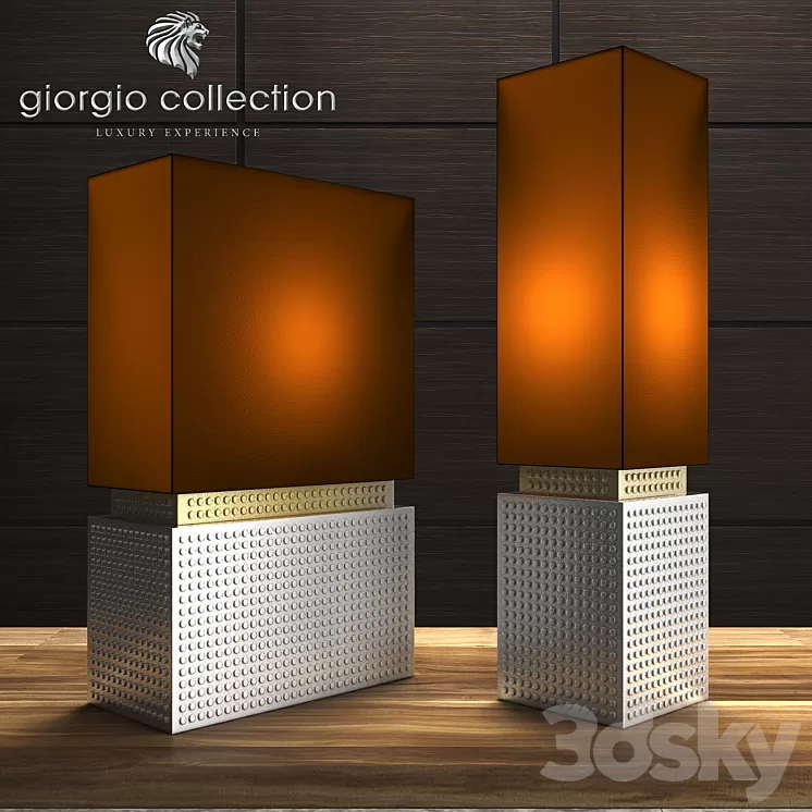 Lamps table Giorgio Collection \/ City LAMP 3D Model