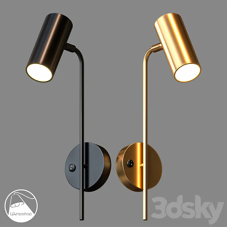 LampsShop.com B4330e Sconce Novima 3D Model Free Download