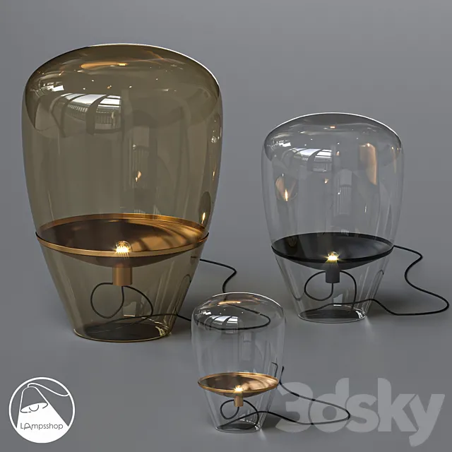 LampsShop.com NL5045 Table Lamp Fairy Lamp 3D Model LampsShop.com NL5045 Table Lamp Fairy Lamp 3D Model