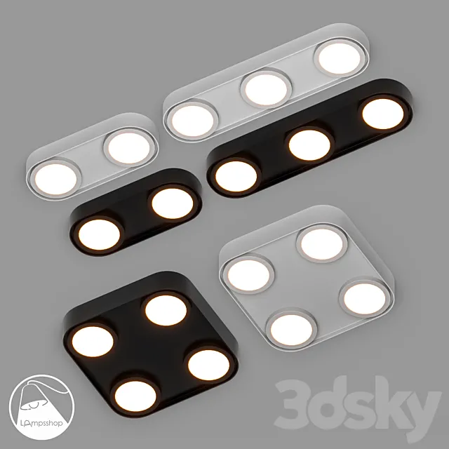 LampsShop.com PD229 PD272 3D Model