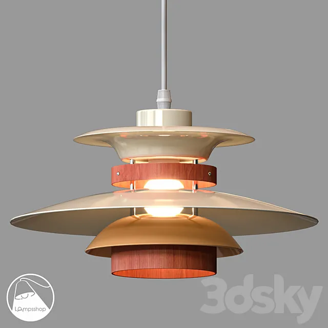LampsShop.com PDL2447 Pendant Cecher 3D Model LampsShop.com PDL2447 Pendant Cecher 3D Model