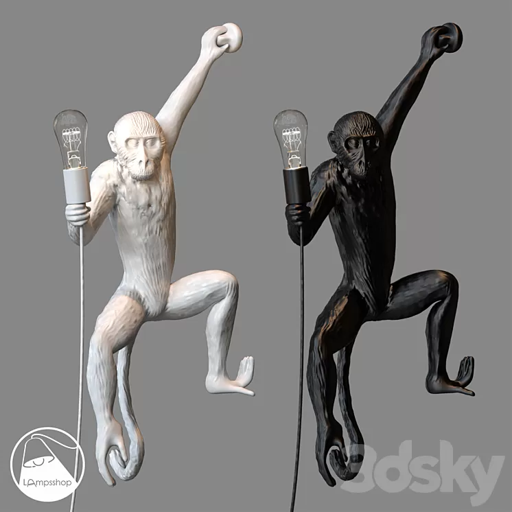 LampsShop.ru B4071 Sconce Sculptures 3D Model LampsShop.ru B4071 Sconce Sculptures 3D Model