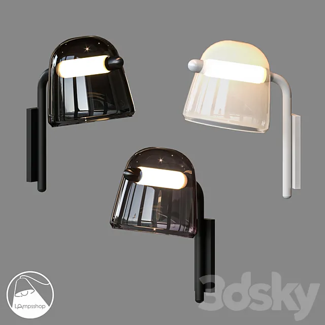 LampsShop.ru B4089 Sconce Severin 3D Model LampsShop.ru B4089 Sconce Severin 3D Model