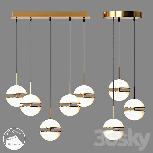 LampsShop.ru PDL2310a Pendant CRESCENT B 3DModel