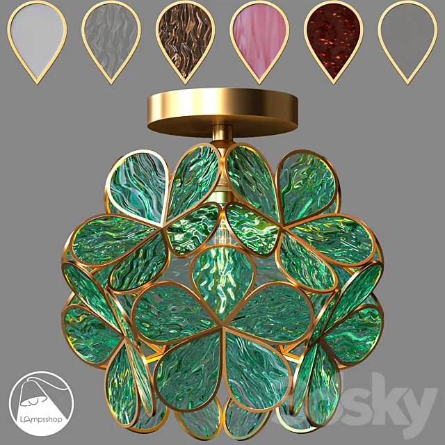 LampsShop.ru PL3072 Chandelier Saria 3D Model