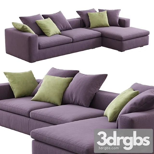 Land Corner Sofa 3D Model Download Land Corner Sofa 3D Model Download