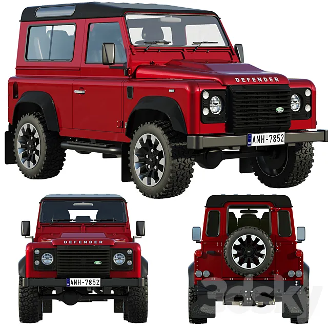 Land Rover Defender Works V8 3DModel