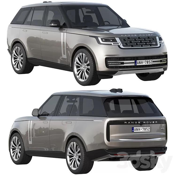 Land Rover Range Rover 2022 3D Model Free Download
