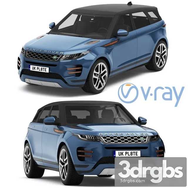 Land Rover Range Rover Evoque R Dynamic 2019instagram 3D Model Download