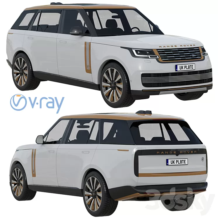 Land Rover Range Rover SV LWB Serenity 2022 3D Model Free Download