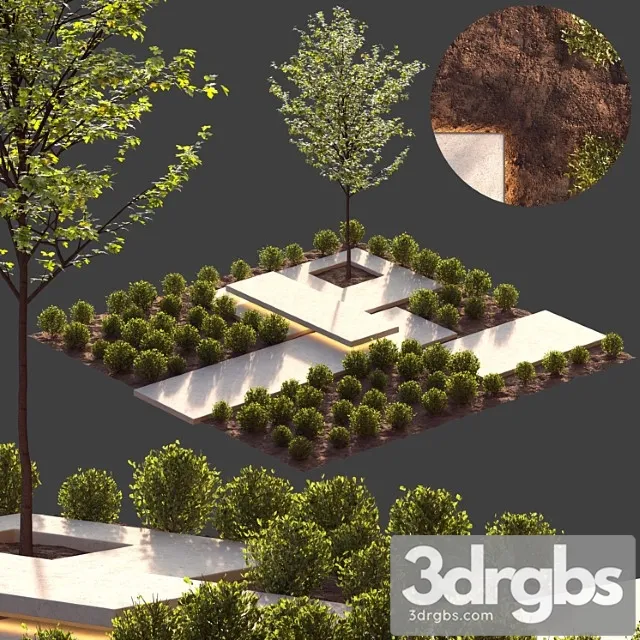 Landscape Design 3D Model Download