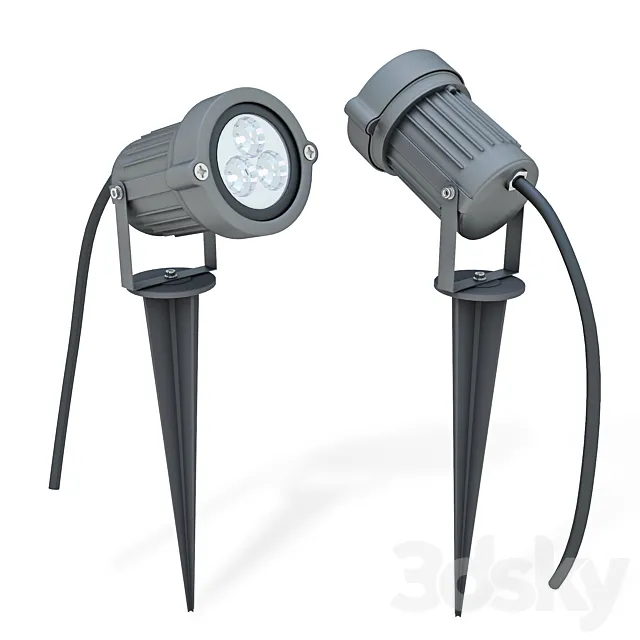 Landscape Light LED-9030 3D Model