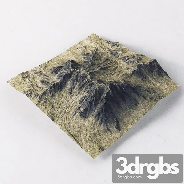 Landscape Mountains 3D Model Download Landscape Mountains 3D Model Download