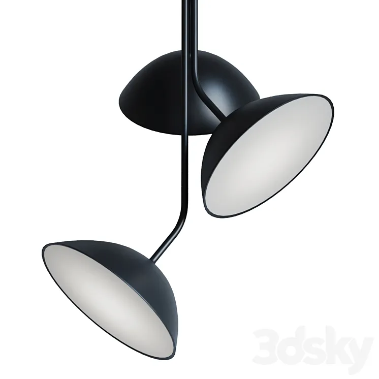 Landscape pendant array 3D Model Free Download