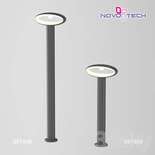 Landscaping lamp NOVOTECH 357405 357406 KAIMAS 3D Model