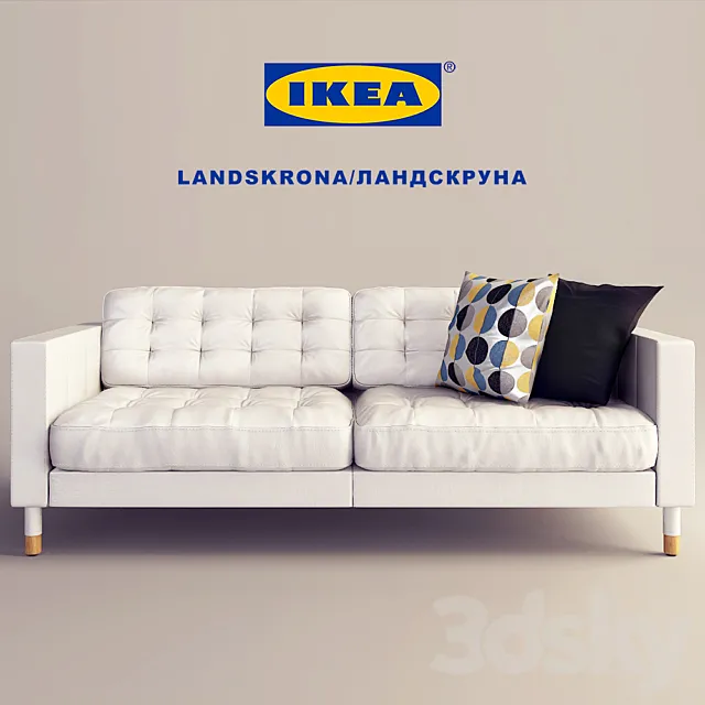 LANDSKRONA _ Landskrona Sofa 3 Seater. Sofa 3-seater 3DModel LANDSKRONA _ Landskrona Sofa 3 Seater. Sofa 3-seater 3DModel