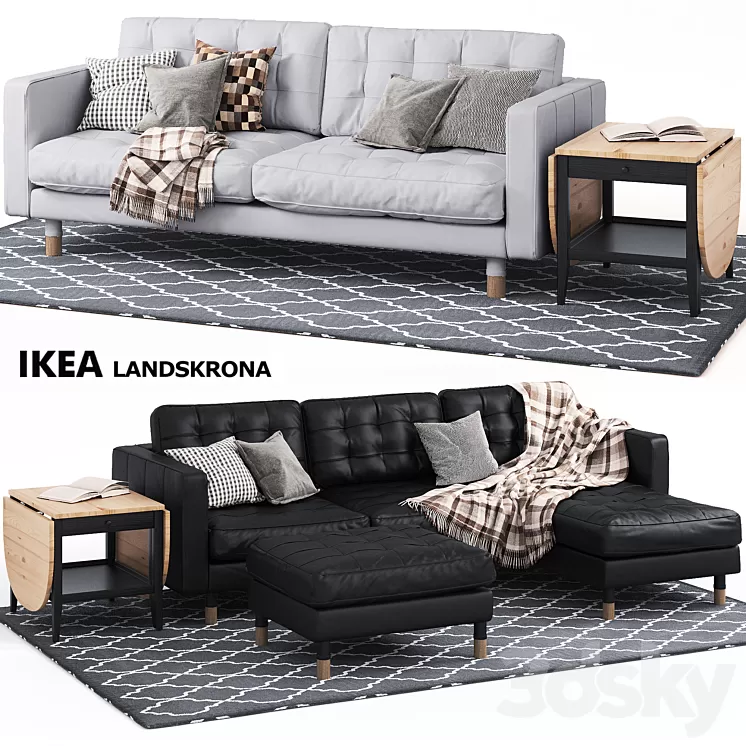 LANDSKRONA SERIES Ikea / Series ЛАНДСКРУНА Икеа 3D Model