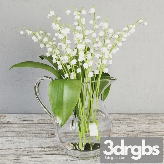 Landyshi Lilies Of The Valley 3D Model Download