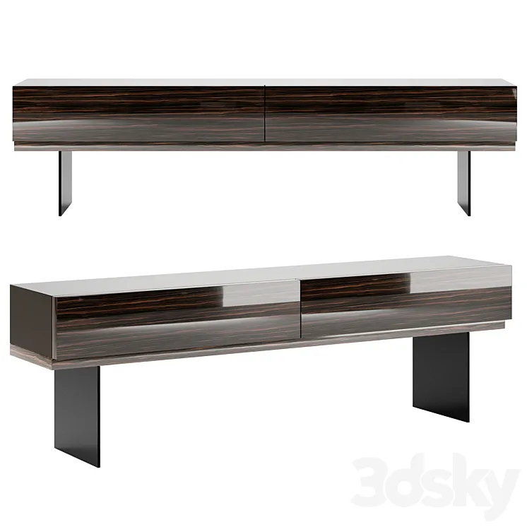 Lang Console & Sideboard by Minotti 3D Model Free Download Lang Console & Sideboard by Minotti 3D Model Free Download