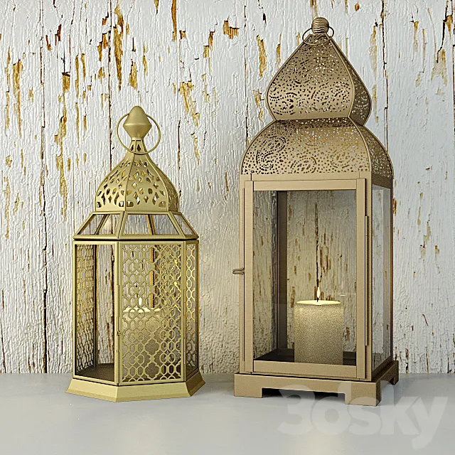 Lanterns _ ZARA HOME 3D Model Lanterns _ ZARA HOME 3D Model