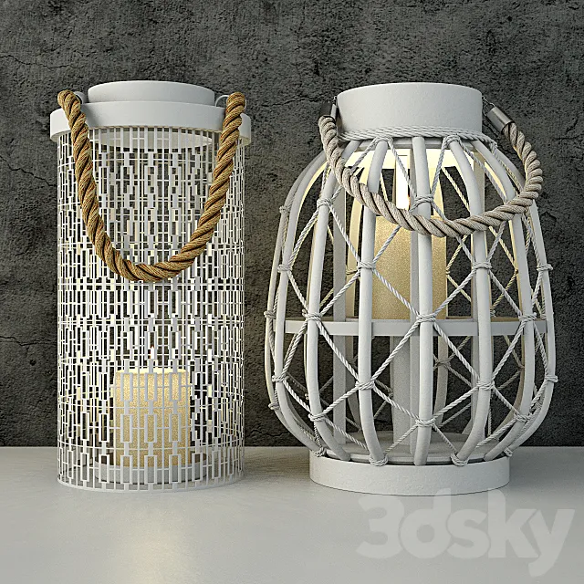 Lanterns _ ZARA HOME 3D Model Lanterns _ ZARA HOME 3D Model