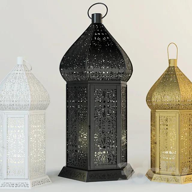 Lanterns _ ZARA HOME 3D Model Lanterns _ ZARA HOME 3D Model