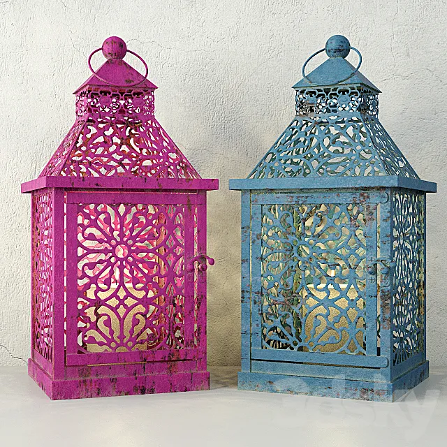 Lanterns _ ZARA HOME 3D Model Lanterns _ ZARA HOME 3D Model