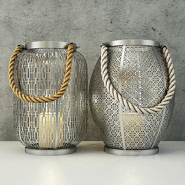Lanterns _ ZARA HOME 3DModel Lanterns _ ZARA HOME 3DModel