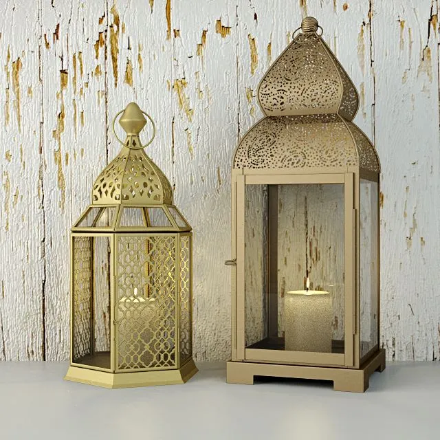 Lanterns ZARA HOME 3D Model Lanterns ZARA HOME 3D Model