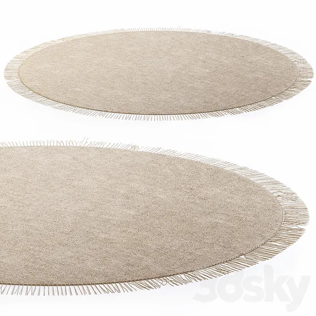 LANTHA AREA RUG 3DModel LANTHA AREA RUG 3DModel