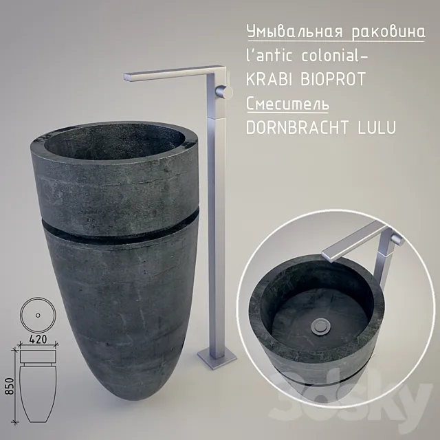 l’antic colonial – KRABI BIOPROT 3D Model l’antic colonial – KRABI BIOPROT 3D Model