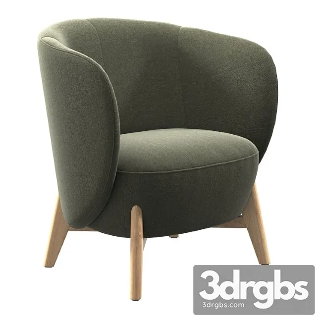 Lanzi La Redoute Armchair 3D Model Download