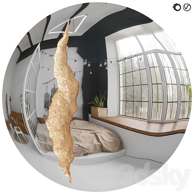 Lapiaz Mirror BOCA DO LOBO 3D Model