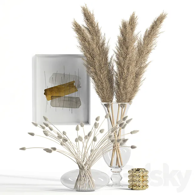 Lapin ponytails decor 3DModel