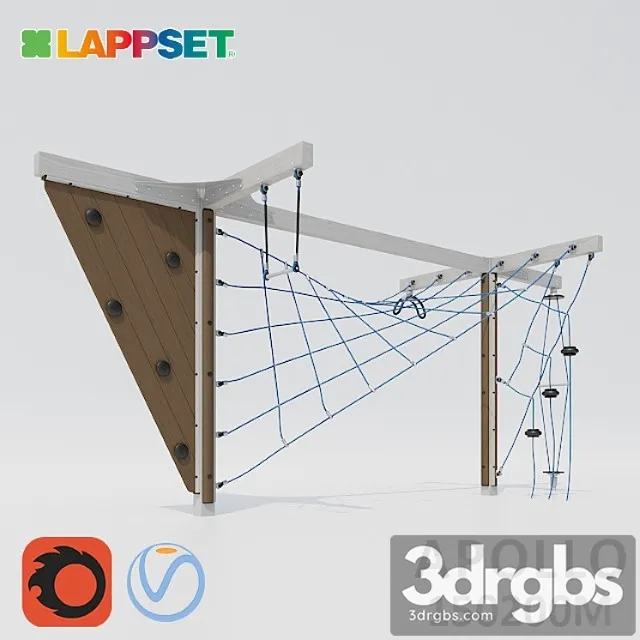 Lappset apollo 150200m 3D Model Download