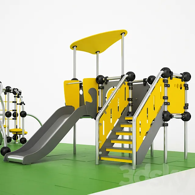 Lappset Collection Set 01 3D Model Lappset Collection Set 01 3D Model