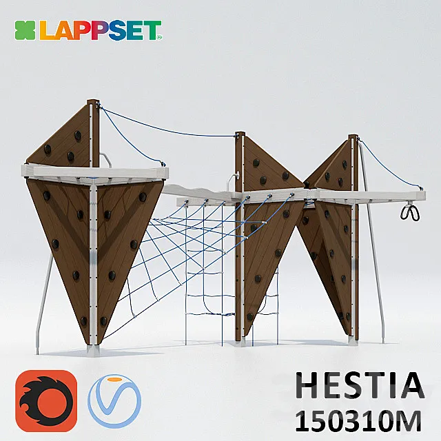 Lappset Hestia 150310M 3D Model Lappset Hestia 150310M 3D Model