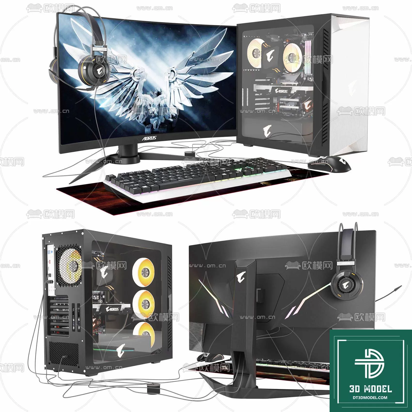 LAPTOP – PC – COMPUTER 3DSKY MODELS – 006