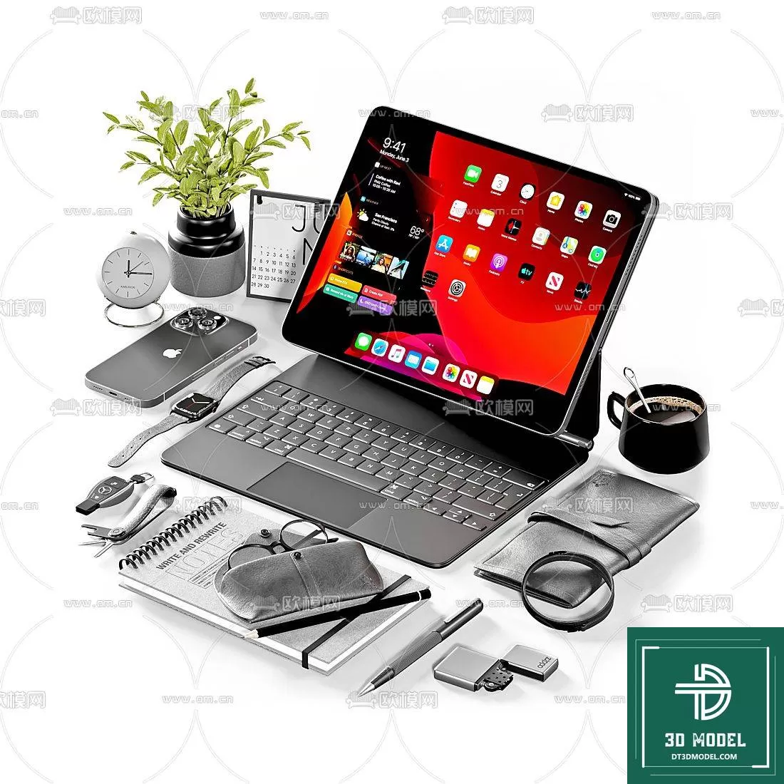 LAPTOP – PC – COMPUTER 3DSKY MODELS – 037