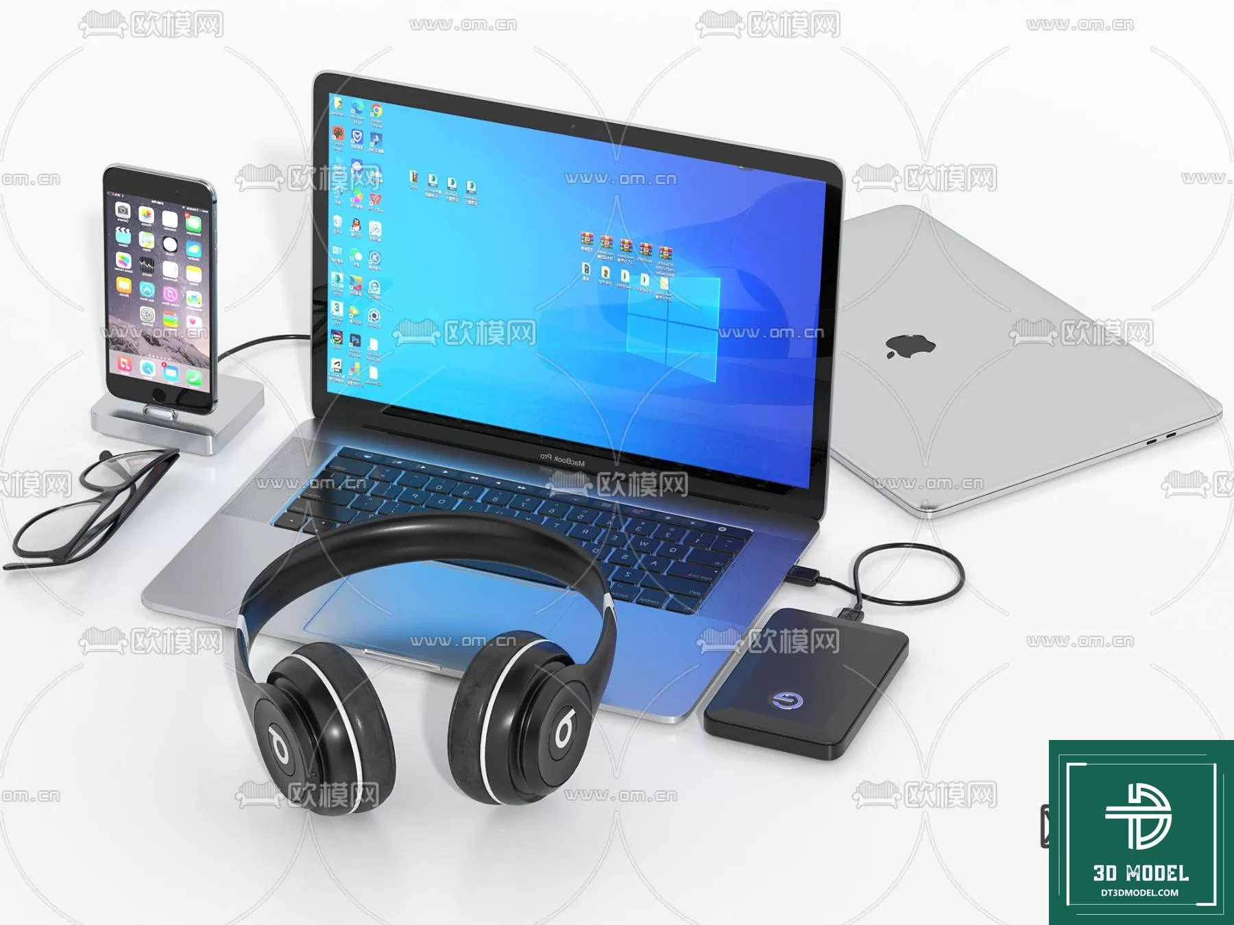 LAPTOP – PC – COMPUTER 3DSKY MODELS – 047