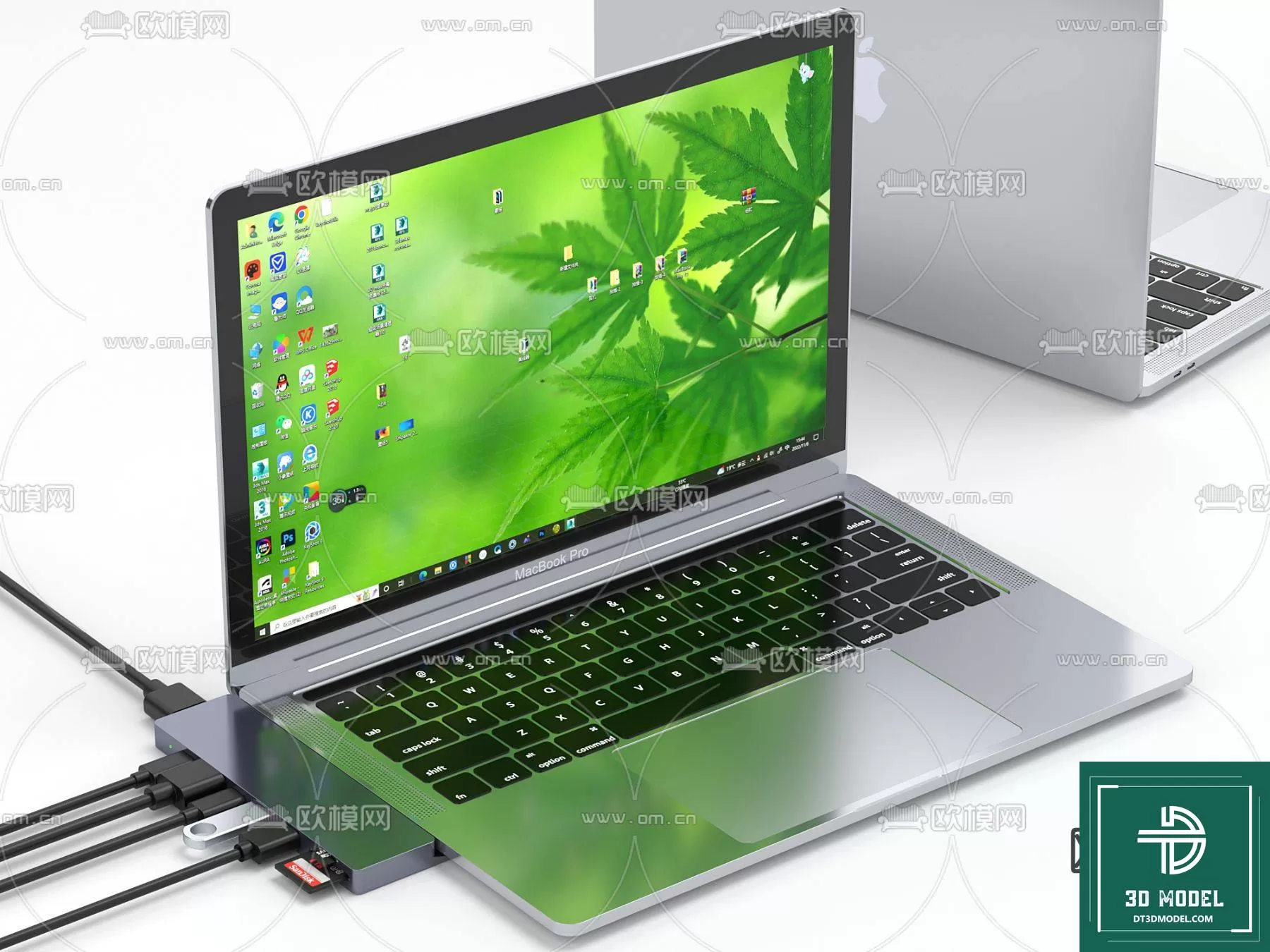 LAPTOP – PC – COMPUTER 3DSKY MODELS – 057