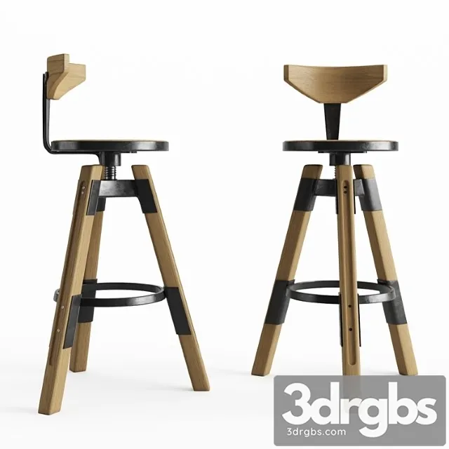 Lar Stool 3D Model Download Lar Stool 3D Model Download