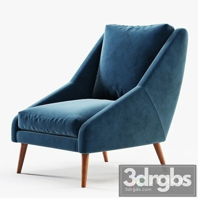 Larforma Obama Armchair 3D Model Download
