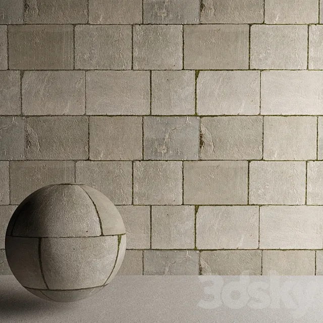 Large gray tiles 3DModel
