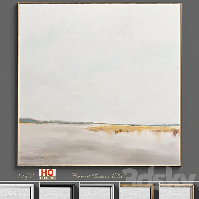 Large Living Room Wall Art C-121 3DModel