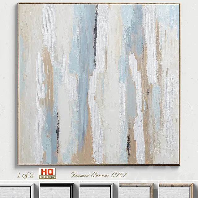 Large Living Room Wall Art C-161 3D Model