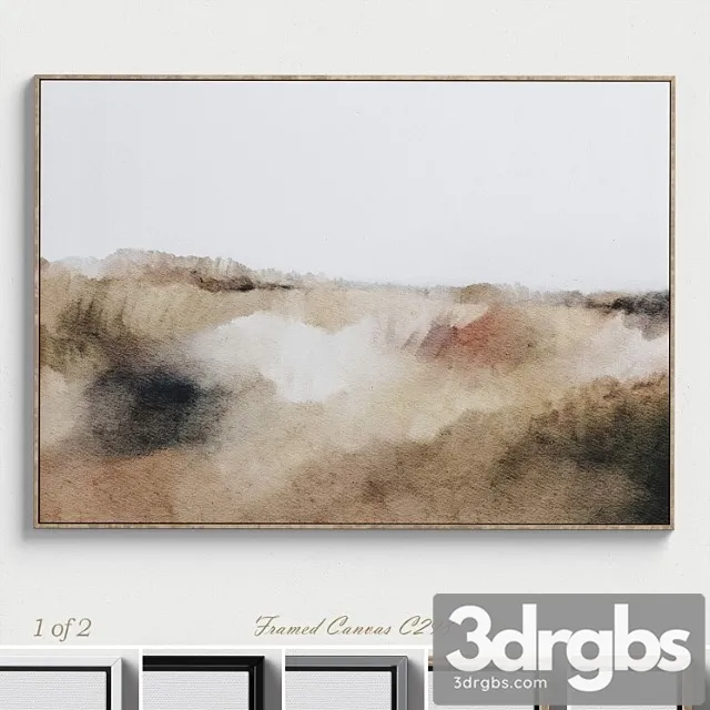 Large Living Room Wall Art C 298 3D Model Download
