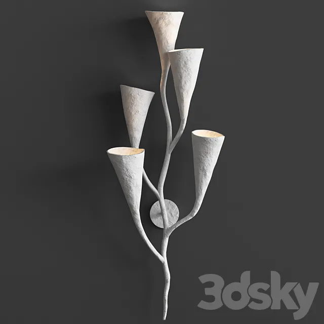 Large Ophelia Wall by Porta Romana 3DModel Large Ophelia Wall by Porta Romana 3DModel