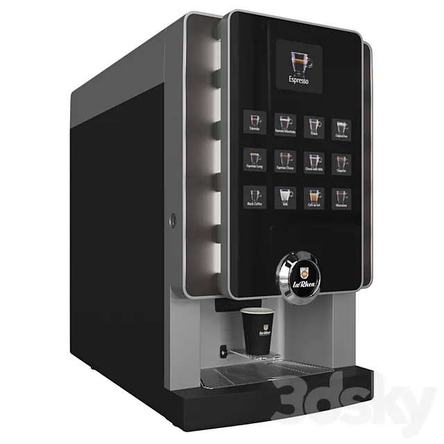laRhea V+ eC coffee machine 3DModel laRhea V+ eC coffee machine 3DModel