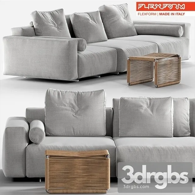 Lario 88 Tindari Flexform 3D Model Download Lario 88 Tindari Flexform 3D Model Download